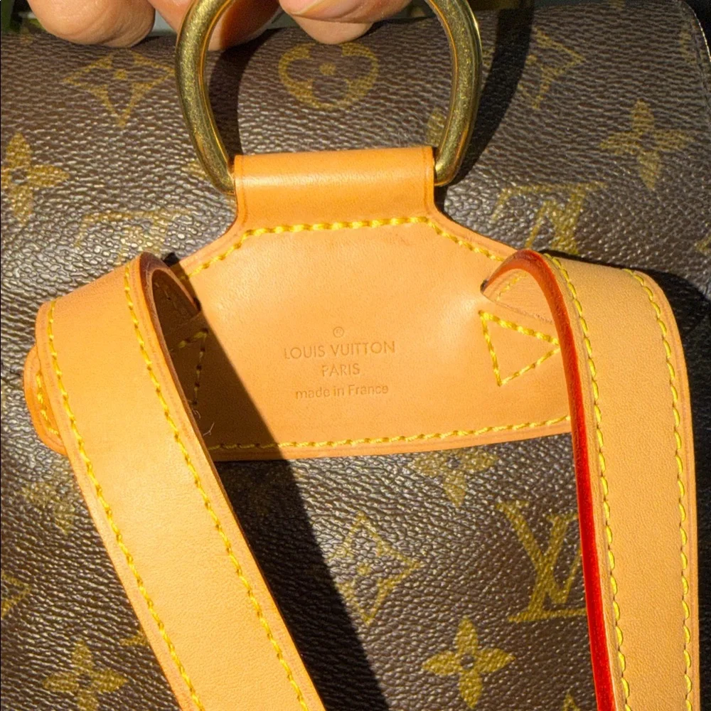 Louis Vuitton Montesouris mm Brown vintage Monogram Backpack